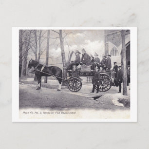 Fire Department, Montclair, New Jersey Vintage Postcard