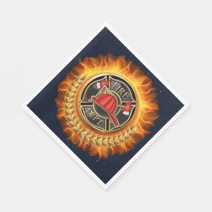 Fire Department Napkin