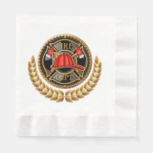 Fire Department Napkin