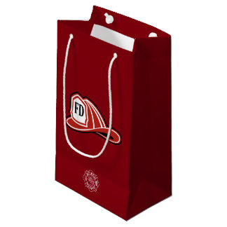 Fire Dept / Firefighter Helmet Gift Bag