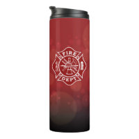 Fire Dept / Firefighter Maltese Cross Tumbler
