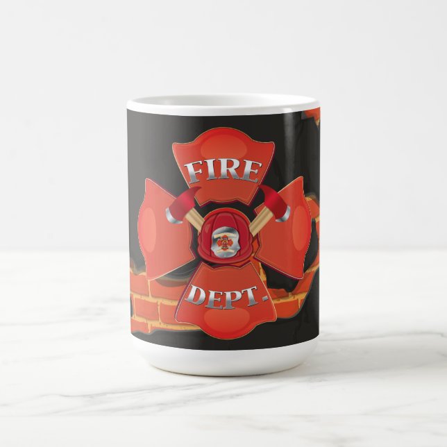 Fire Dept Logo Coffee Mug (Center)