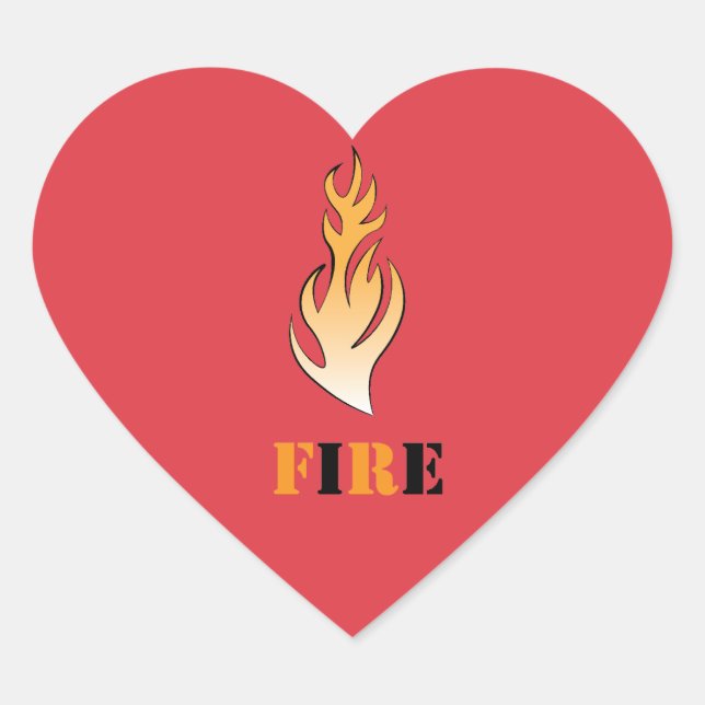 Fire Design Stickers (Front)