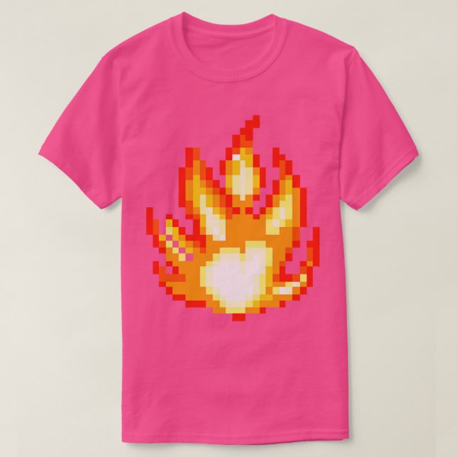 Fire Design T-Shirt (Design Front)