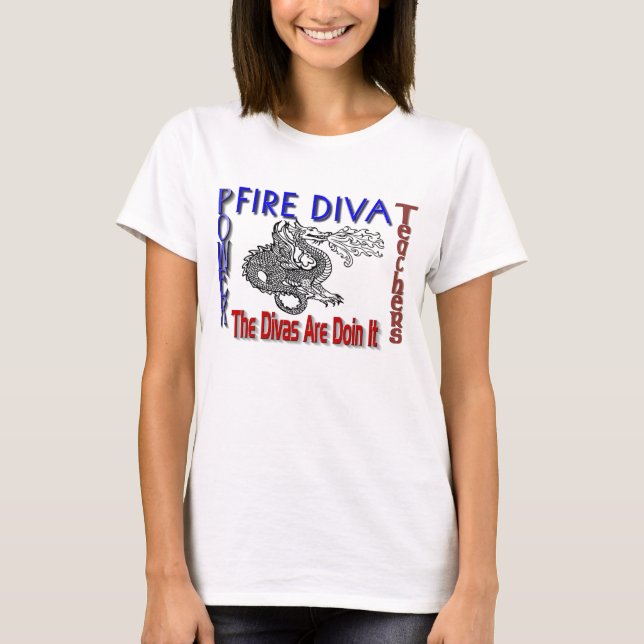 FIRE DIVAS T-Shirt (Front)