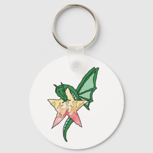 Fire Dragon Key Ring