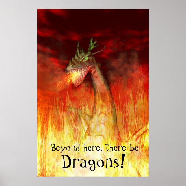 Fire Dragon Poster (Front)
