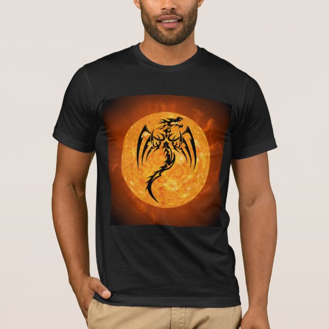 fire dragon T-shirt (Front)