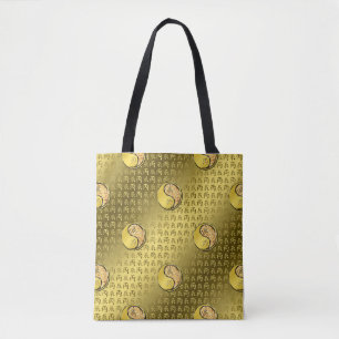Fire Dragon Tote Bag