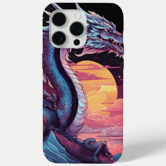 Fire Dragon under the Moon Moblie Back Case