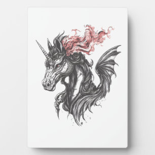 Fire Dragon Unicorn Hybrid (1) Plaque