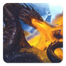 Fire Dragon with Beowulf