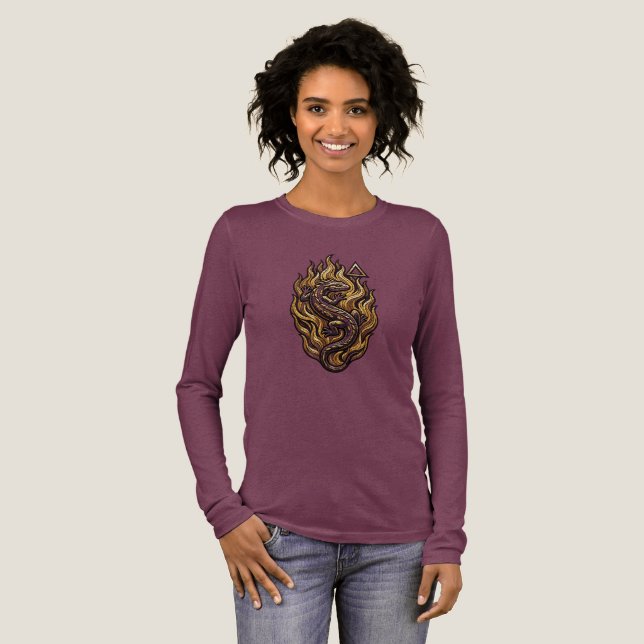 Fire Element Tri-Blend Shirt (Full Front)