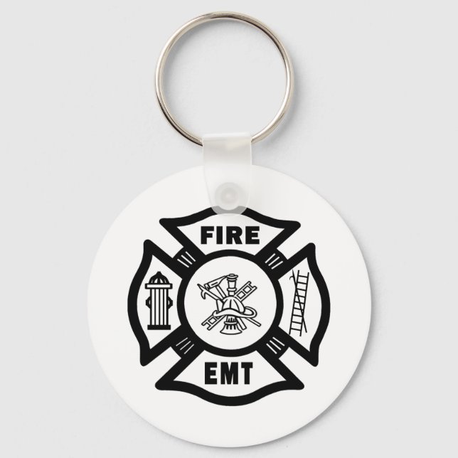 Fire EMT Key Ring (Front)