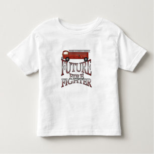 Fire Engine Future Firefighter Toddler T-Shirt