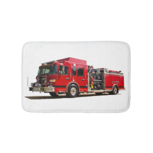 Fire Engine image for Small-Bath-Mat Bath Mat