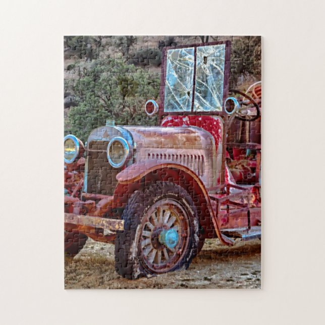 Fire Engine Jigsaw Puzzle (Vertical)