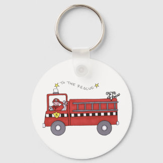 Fire Engine Key Ring
