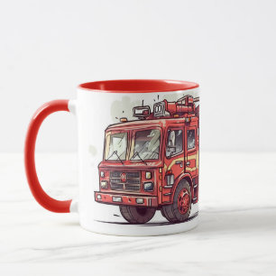 Fire Engine Mug