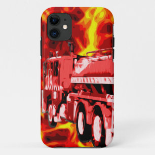 Fire Engine Oil Painted, Case-Mate iPhone Case