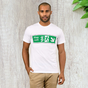 Fire Exit Mens T-Shirt