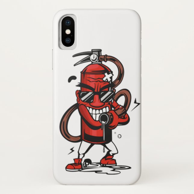 Fire Extinguisher Case-Mate iPhone Case (Back)