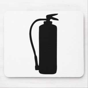 fire extinguisher mouse pad