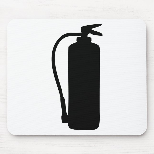 fire extinguisher mouse pad (Front)