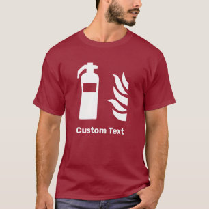 Fire Extinguisher Safety Sign T-Shirt