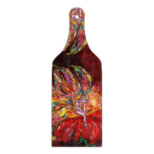 FIRE FAIRY IN RED FANTASY CUTTING BOARD