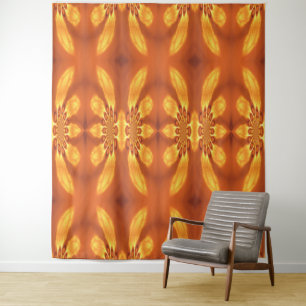 Fire Feather Dream Catcher 6 Tapestry
