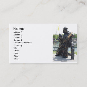 fire fighter business card