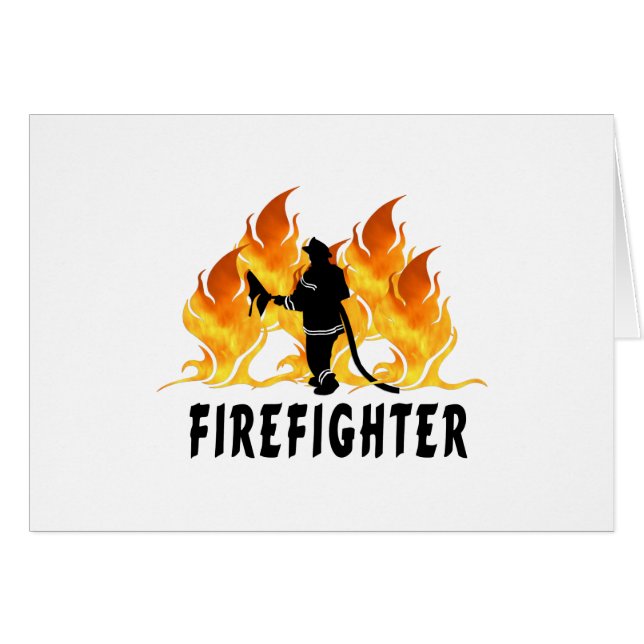Fire Fighter Flames (Front Horizontal)
