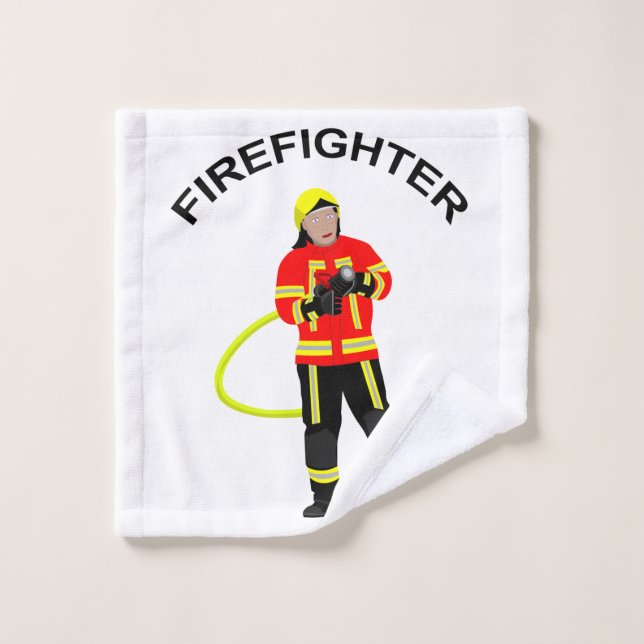 Fire fighter in use clothes wash cloth (Wash Cloth)