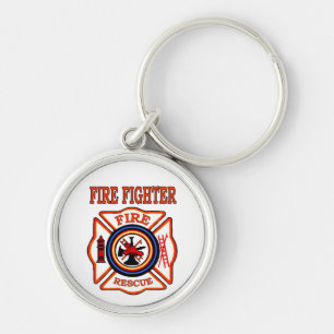 FIRE FIGHTER KEY RING