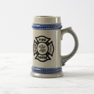 Fire Fighter Maltese Beer Stein