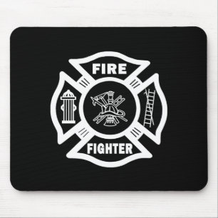 Fire Fighter Mouse Pad