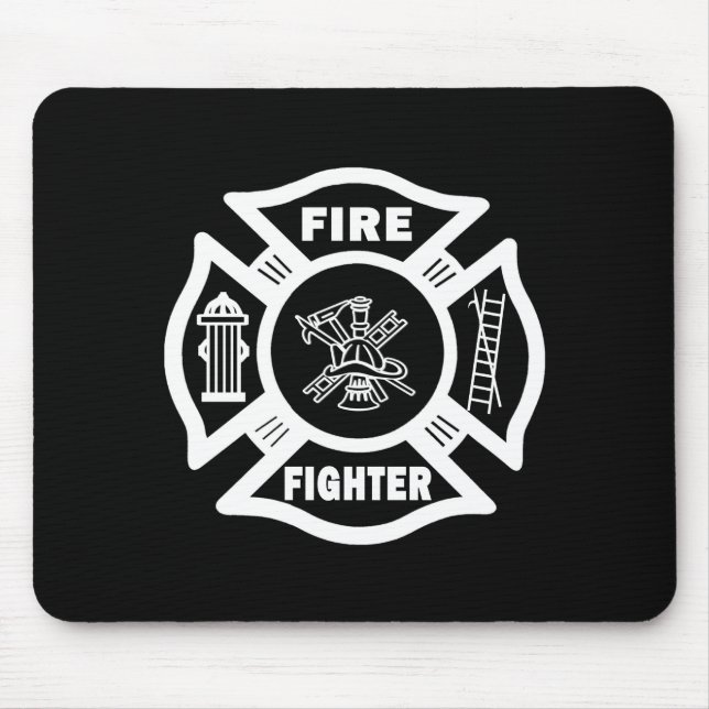 Fire Fighter Mouse Pad (Front)