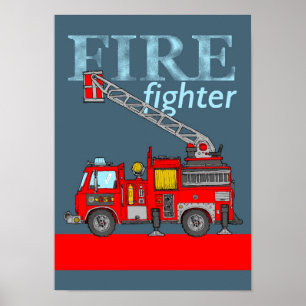 Fire Fighter Poster
