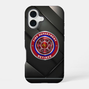 FIRE FIGHTER RETIRED iPhone 16 CASE