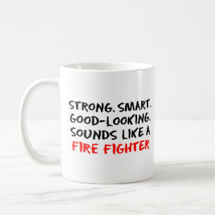 Fire fighter sound coffee mug