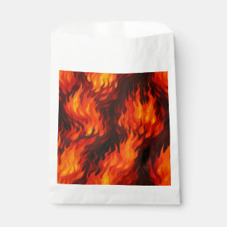 Fire Flame  Favour Bags