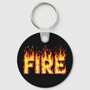 Fire Flame Shirt Adult Kids Men Women Fire And Ice Key Ring