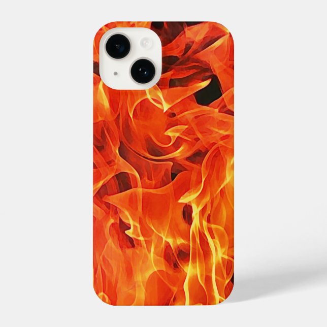 Fire Flames Hot Phone Case (Back)