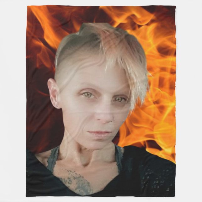 Fire Fleece Blanket (Front)