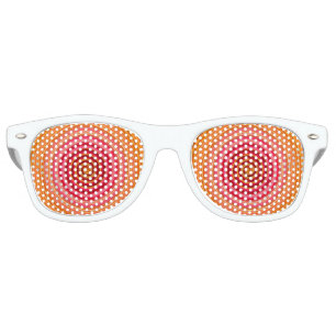 Fire Flower Swirl Sunglasses