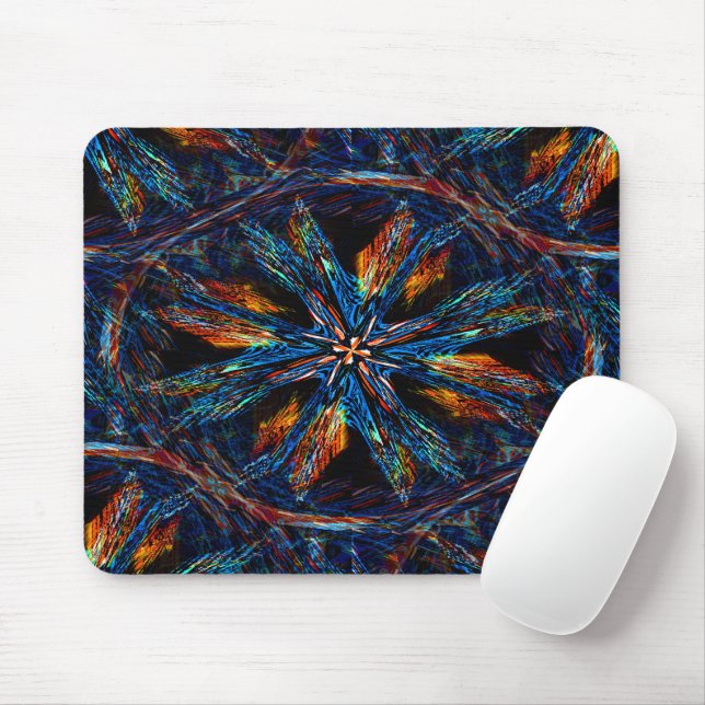 Fire Flowers..... Mouse Pad (With Mouse)