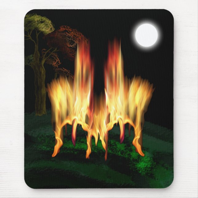 Fire Fly Mouse Pad (Front)