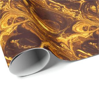 Fire Fractal Art 1 Wrapping Paper