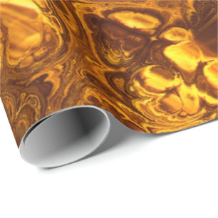 Fire Fractal Art 2 Wrapping Paper